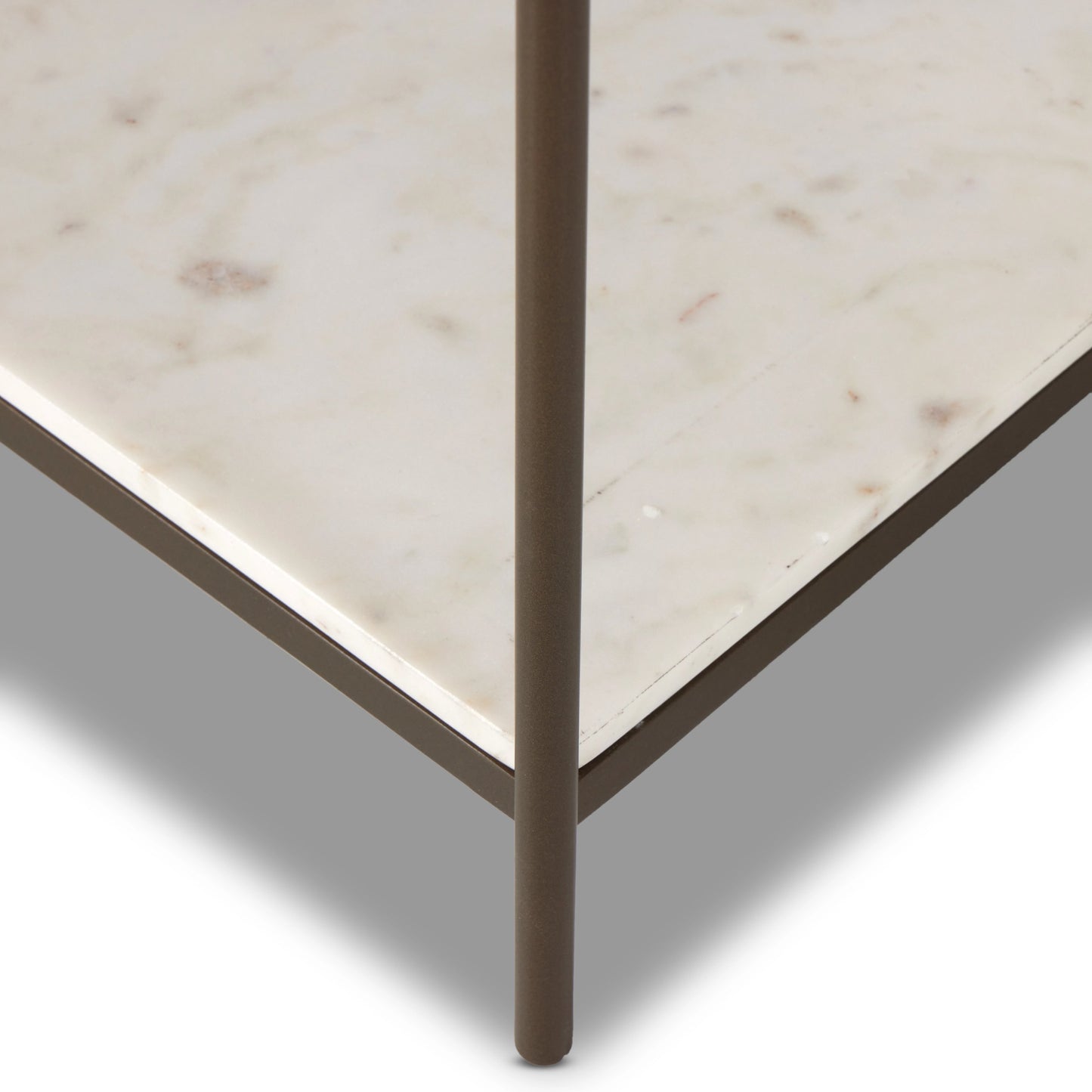 011 SI-2001301 | Additional Silo | Felix Large Console Table by Four Hands. Made from iron, solid marble, engineered hardwood in a modern style.