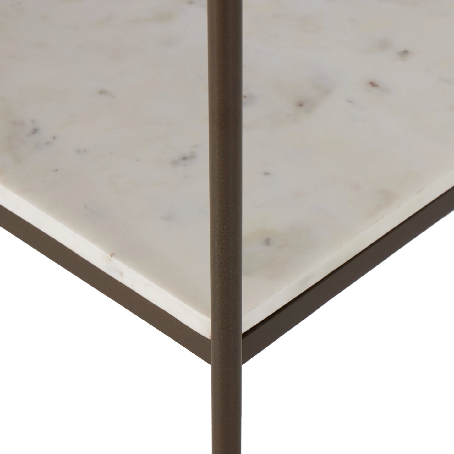 020 SI-2001301 | Additional Silo | Felix Large Console Table by Four Hands. Made from iron, solid marble, engineered hardwood in a modern style.