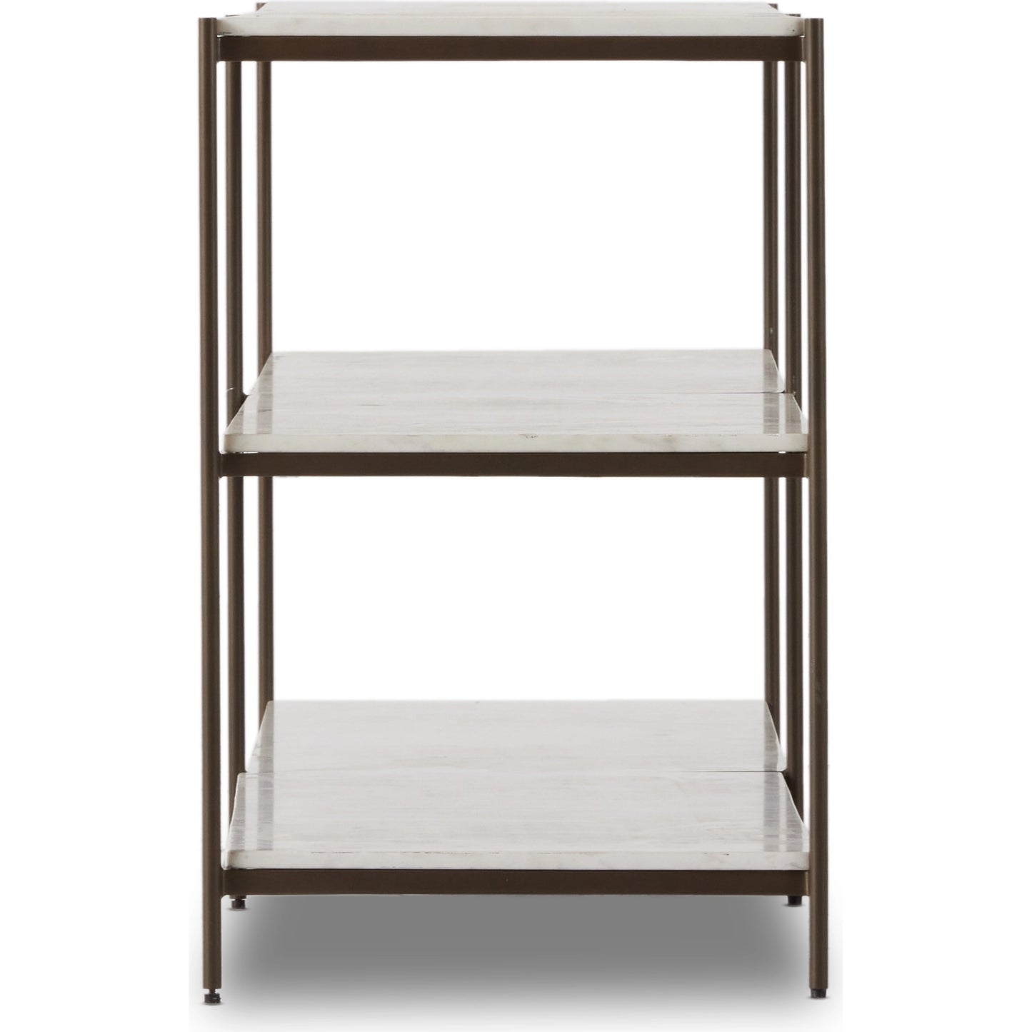 010 SI-2001301 | Additional Silo | Felix Large Console Table by Four Hands. Made from iron, solid marble, engineered hardwood in a modern style.
