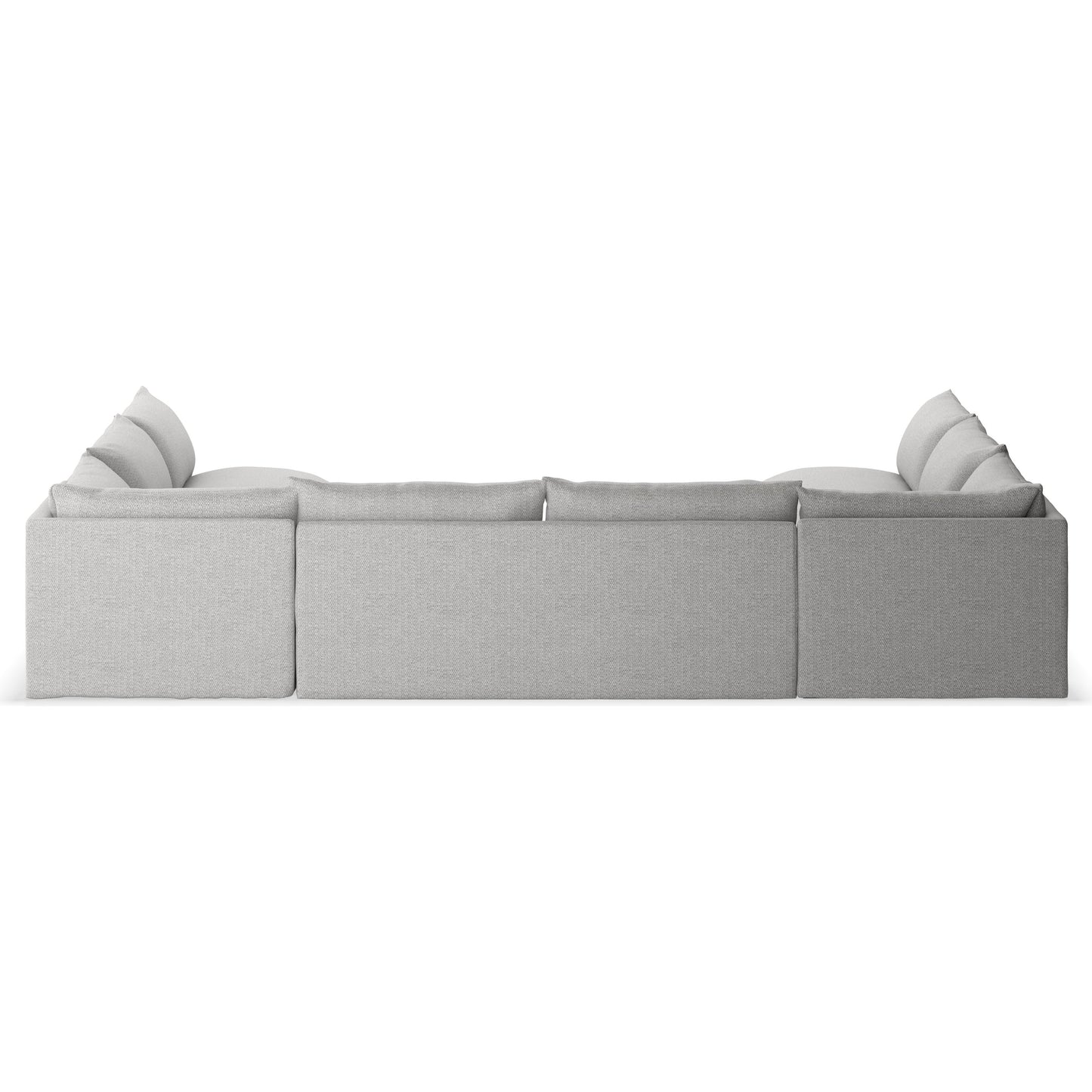 005 SI-1902316 | Additional Silo | Grant Outdoor 5-PC Sectional by Four Hands in faye ash. Made from 100% olefin, 91% polyurethane foam pad, 9% polyester fiber batting in a transitional style.