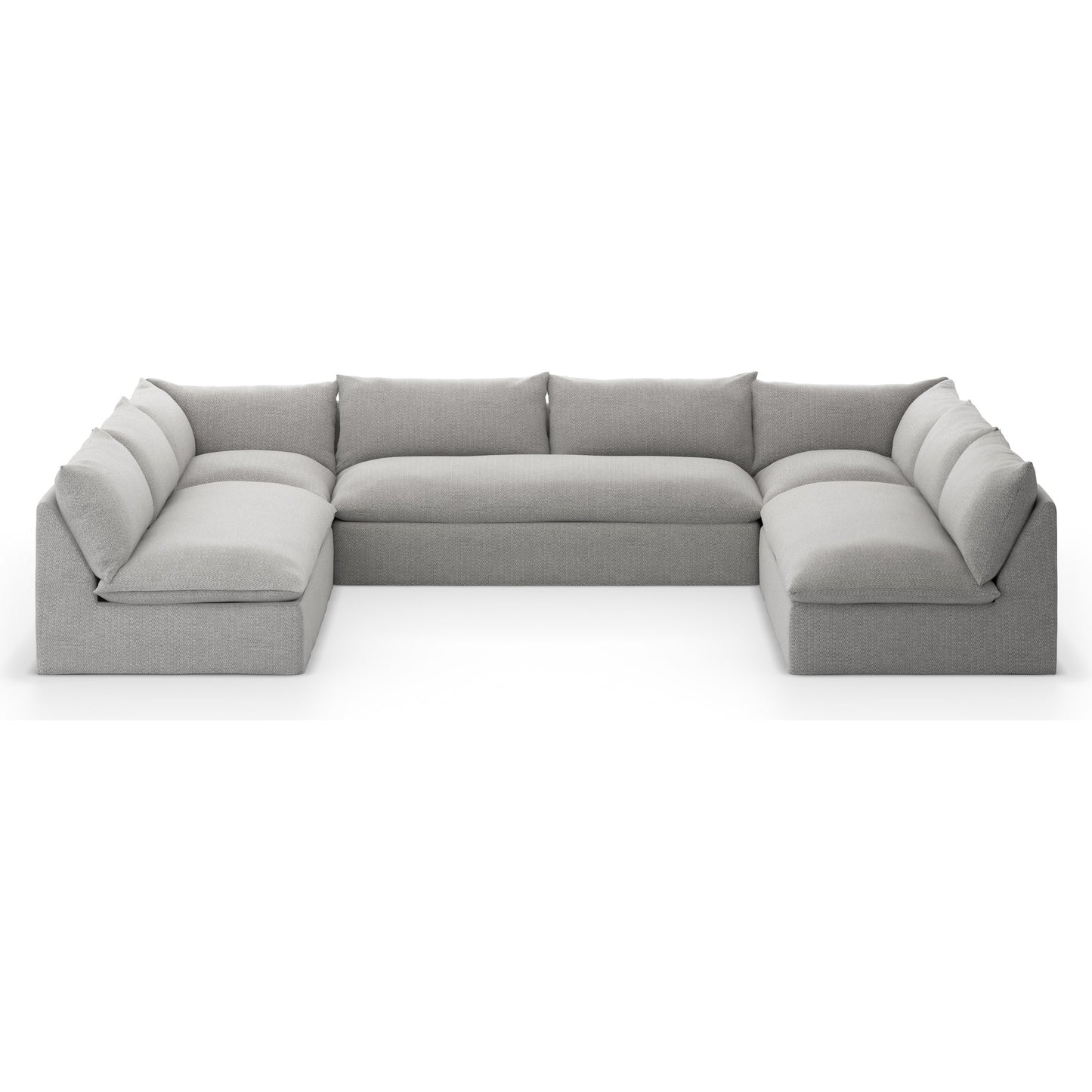 003 SI-1902316 | Additional Silo | Grant Outdoor 5-PC Sectional by Four Hands in faye ash. Made from 100% olefin, 91% polyurethane foam pad, 9% polyester fiber batting in a transitional style.