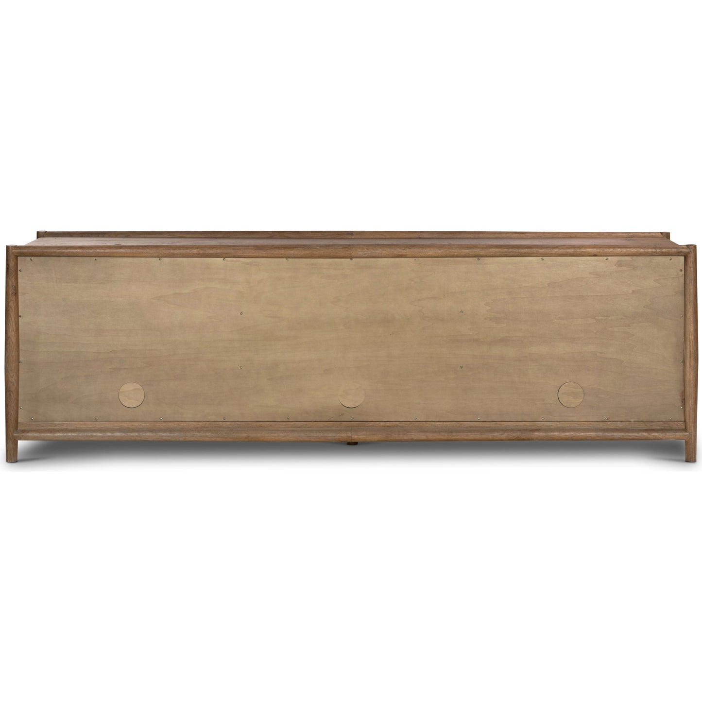 005 SI-2001369 | Additional Silo | Glenview 6 Door Sideboard by Four Hands in weathered oak. Made from solid oak, thick oak veneer in a modern style.