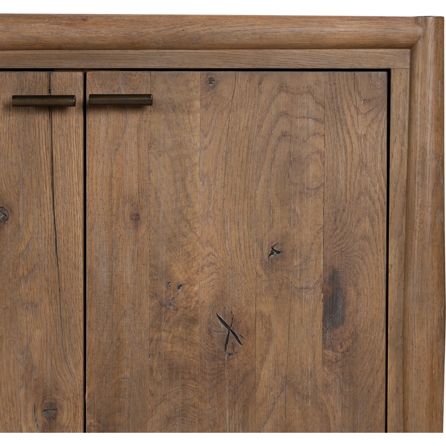 006 SI-2001369 | Additional Silo | Glenview 6 Door Sideboard by Four Hands in weathered oak. Made from solid oak, thick oak veneer in a modern style.