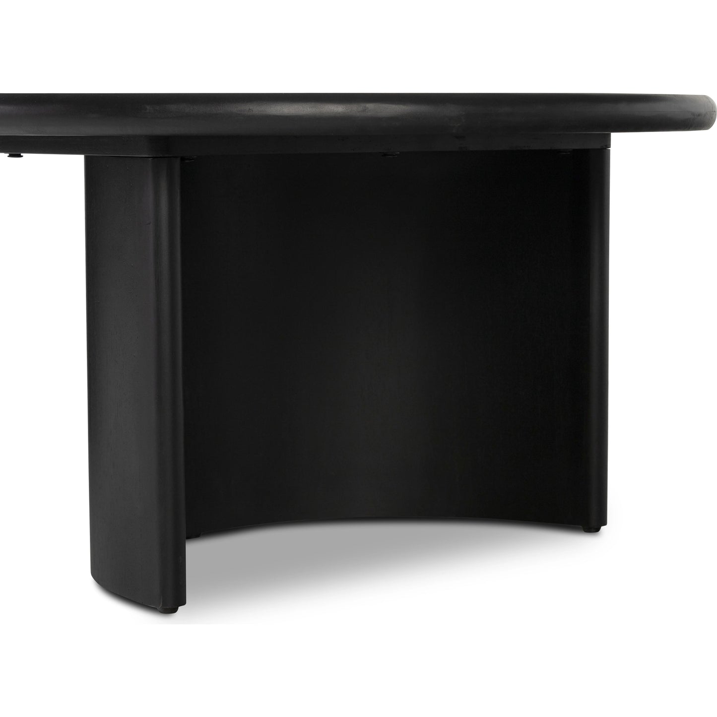 007 SI-2001763 | Additional Silo | Paden Large Coffee Table by Four Hands in aged black. Made from thin acacia veneer, solid acacia in a modern style.