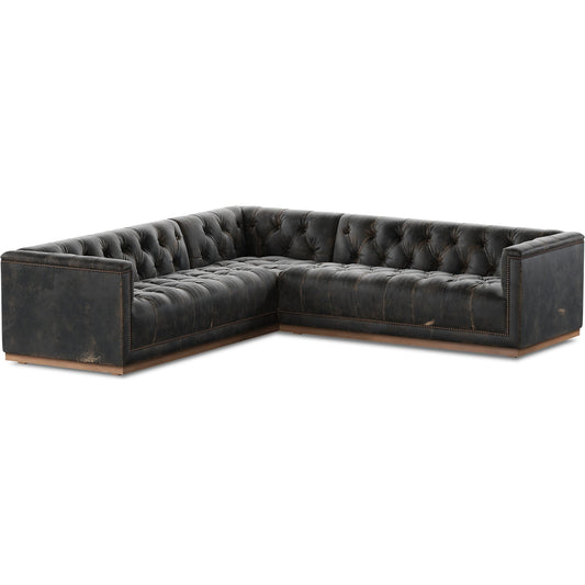 Maxx 3-Piece Sectional by Four Hands. Made from unique in a modern style.