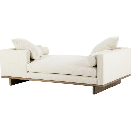 Everly Tete A Tete Chaise by Four Hands. Made from unique in a modern style.