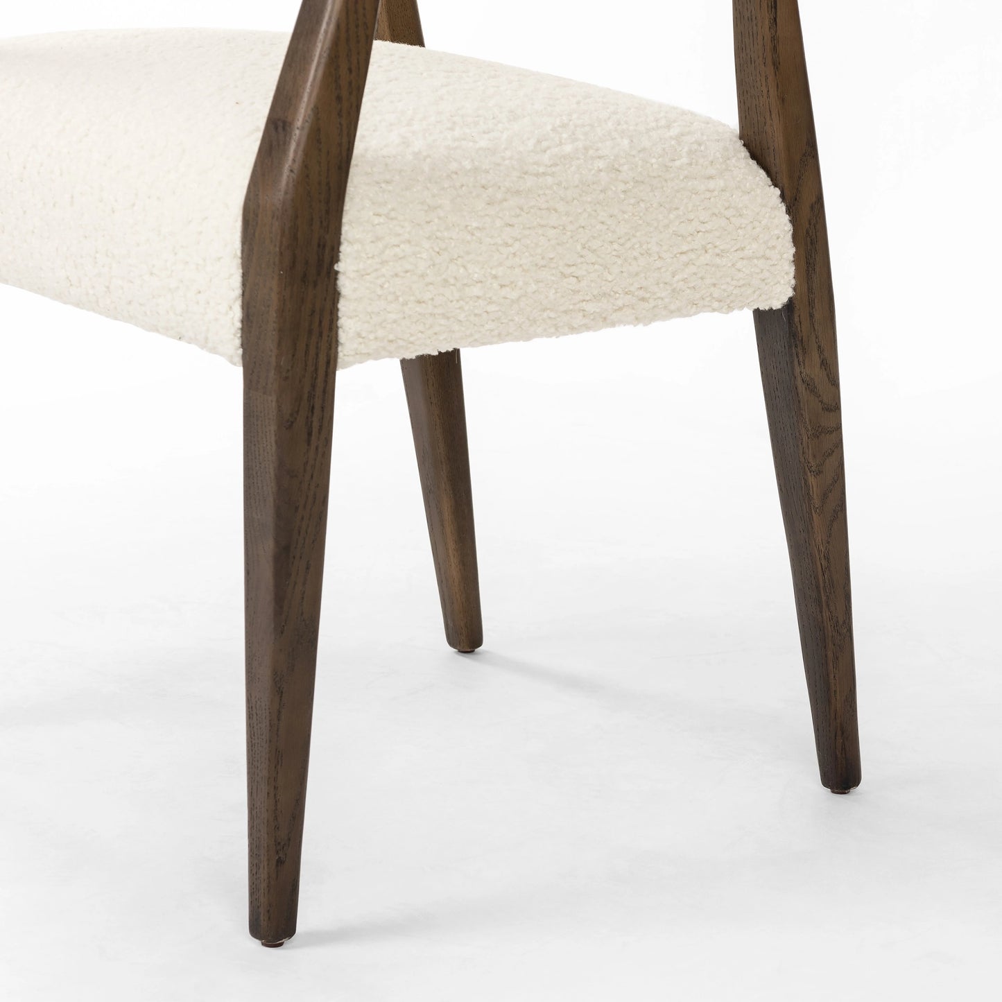 009 SI-2074819 | Additional Silo | Tyler Dining Armchair by Four Hands. Made from 100% polyester, solid oak in a modern style.