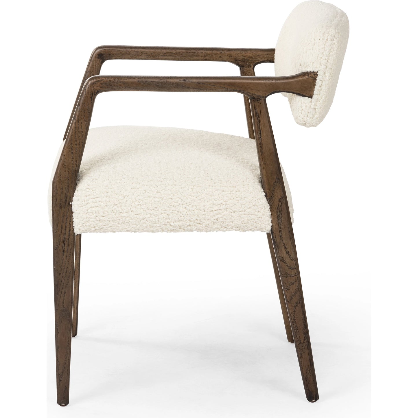 004 SI-2074819 | Additional Silo | Tyler Dining Armchair by Four Hands. Made from 100% polyester, solid oak in a modern style.
