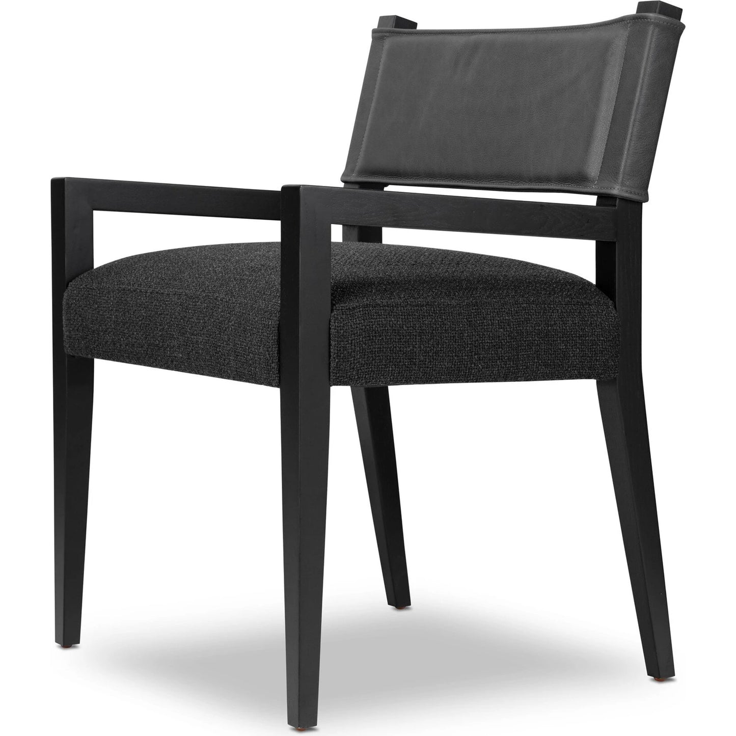 035 SI-2137321 | Closeup | Ferris Dining Armchair by Four Hands. Made from unique in a modern style.