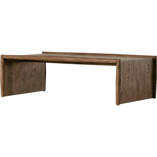 011 SI-2001376 | Primary Silo | Glenview Coffee Table by Four Hands in weathered oak. Made from unique in a modern style.