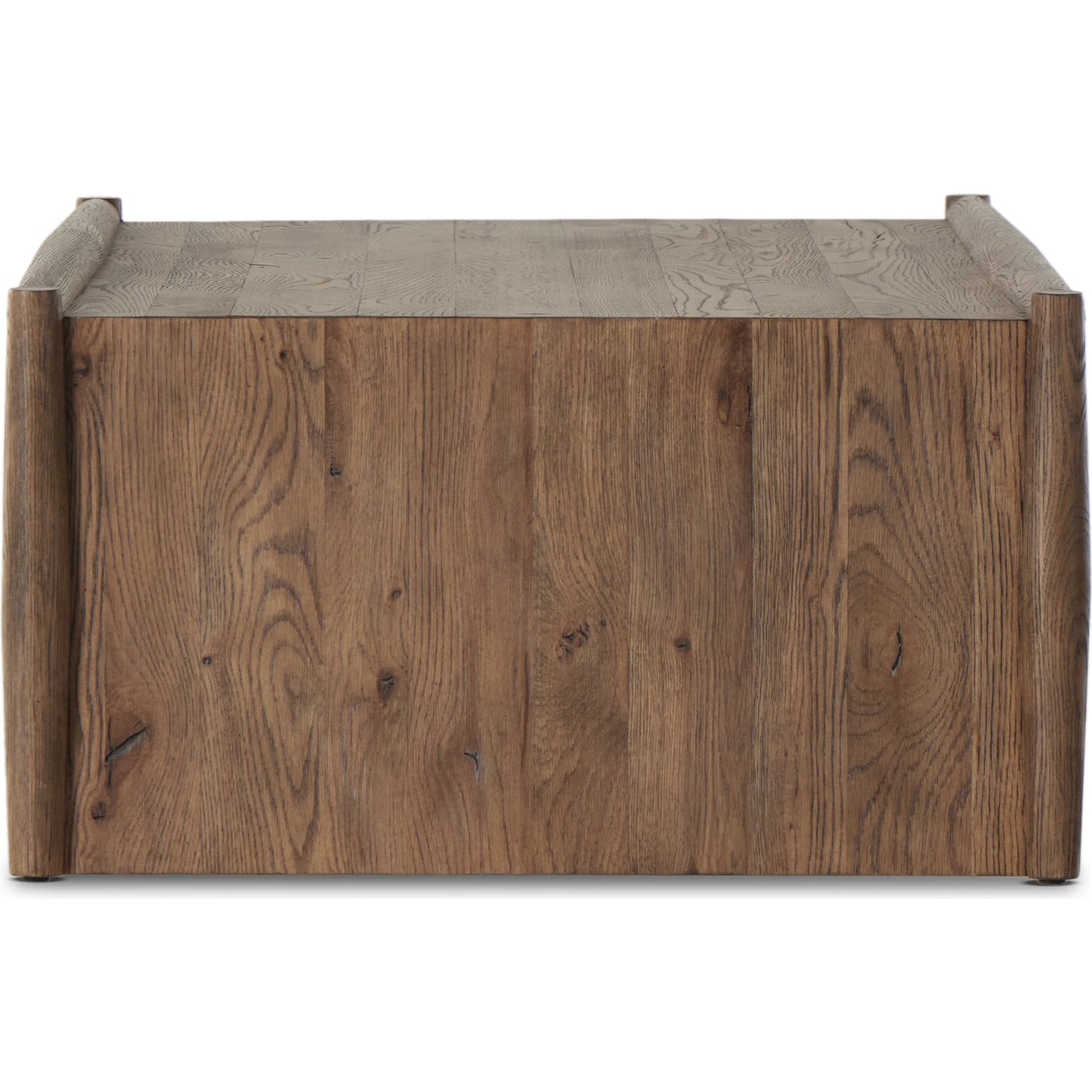 003 SI-2001376 | Additional Silo | Glenview Coffee Table by Four Hands in weathered oak. Made from solid oak, thick oak veneer, engineered hardwood in a modern style.