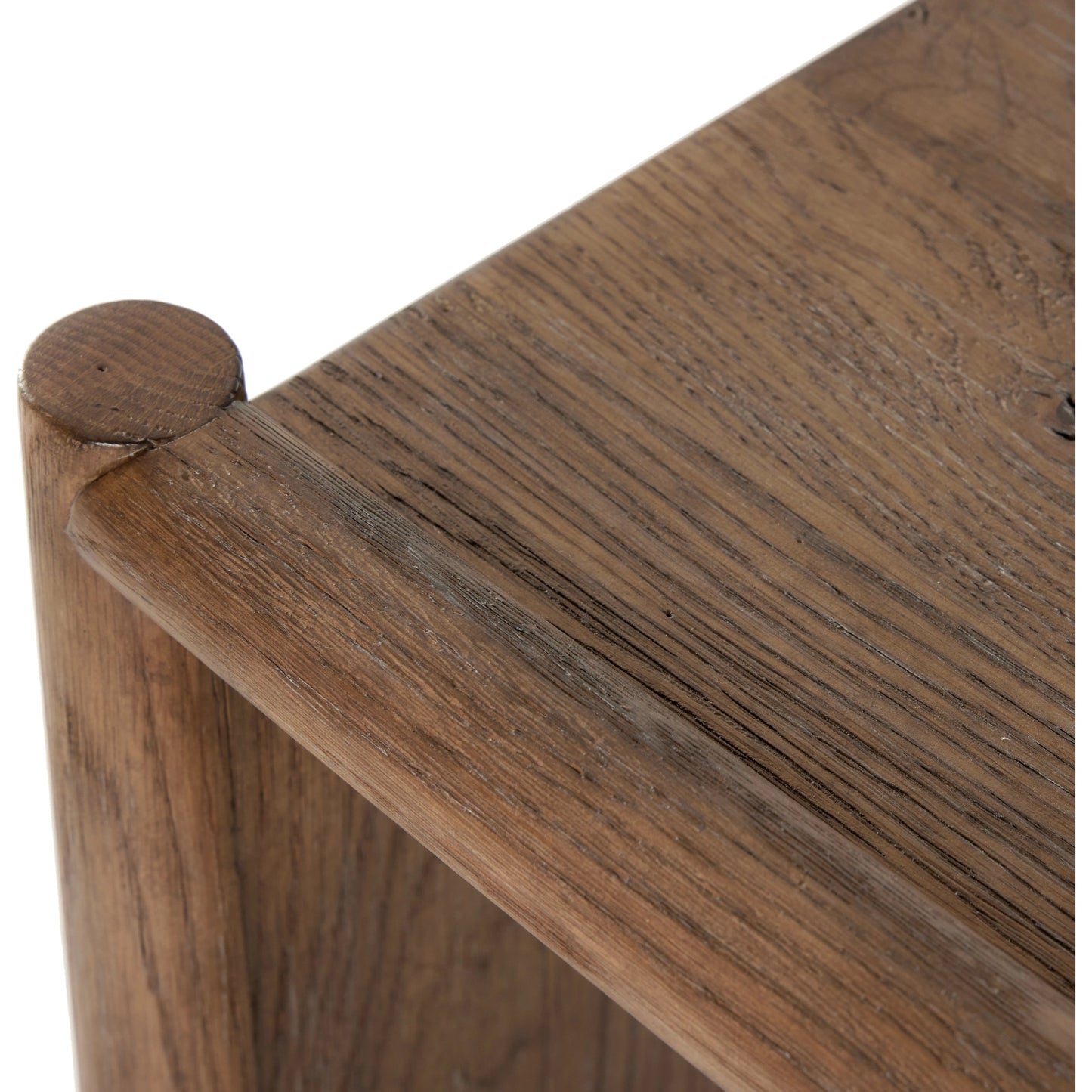 009 SI-2001377 | Additional Silo | Glenview Console Table by Four Hands in weathered oak. Made from solid oak, thick oak veneer, engineered hardwood in a modern style.