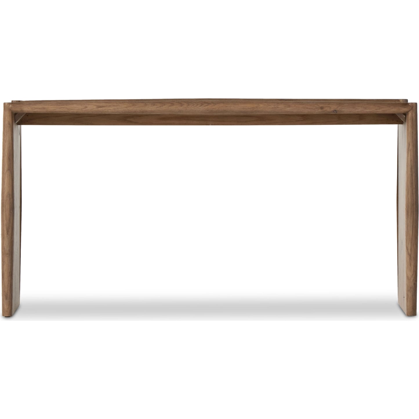 002 SI-2001377 | Additional Silo | Glenview Console Table by Four Hands in weathered oak. Made from solid oak, thick oak veneer, engineered hardwood in a modern style.