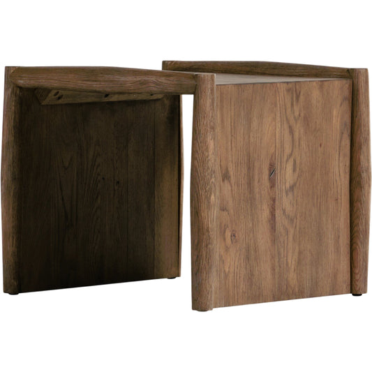 001 SI-2001380 | Primary Silo | Glenview End Table by Four Hands in weathered oak. Made from unique in a modern style.