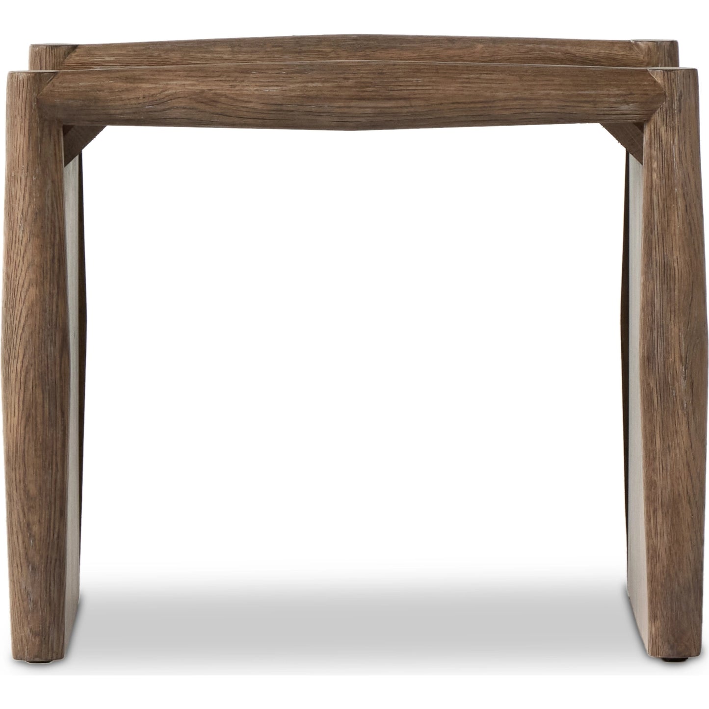 002 SI-2001380 | Additional Silo | Glenview End Table by Four Hands in weathered oak. Made from solid oak, thick oak veneer, engineered hardwood in a modern style.