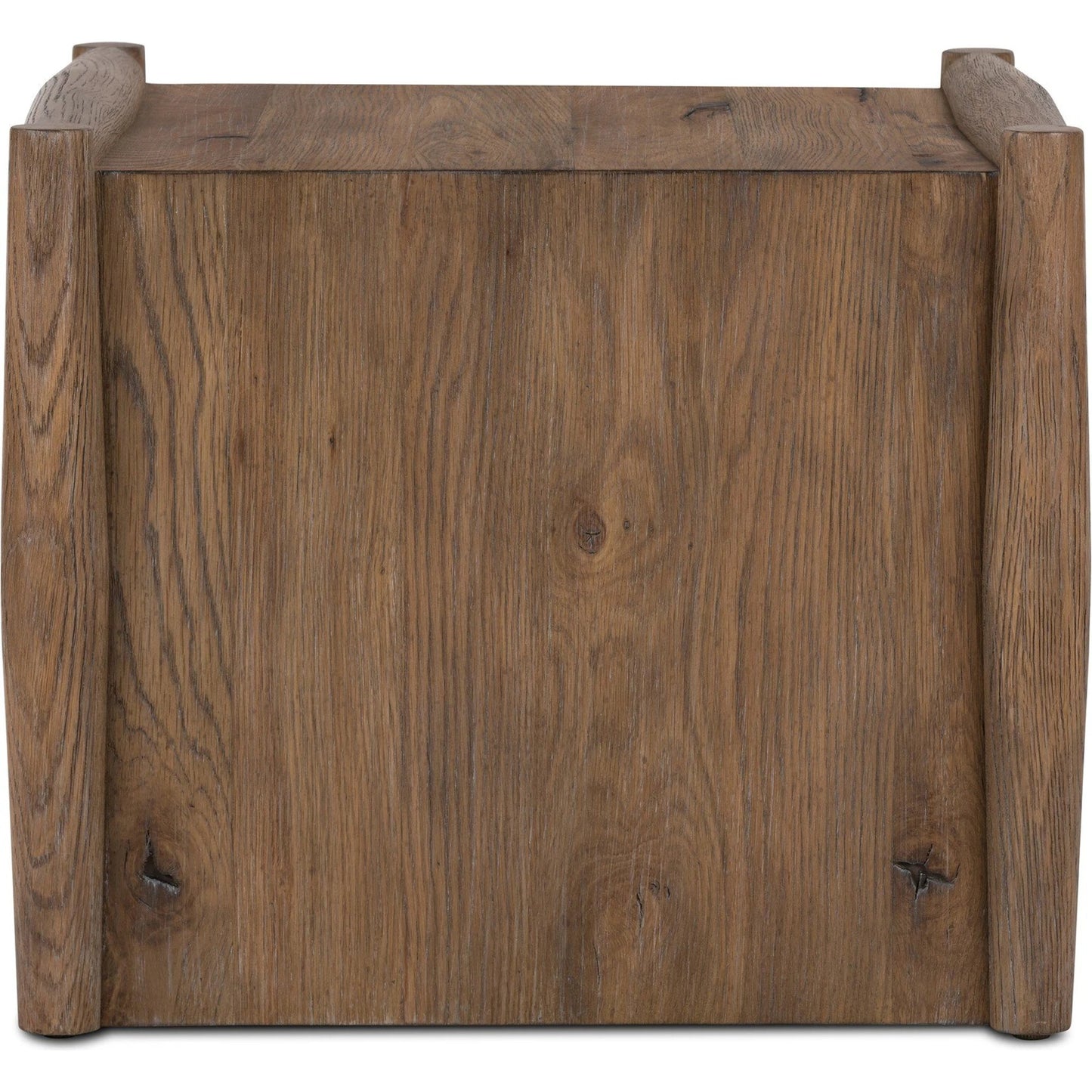 011 SI-2001380 | Additional Silo | Glenview End Table by Four Hands in weathered oak. Made from solid oak, thick oak veneer, engineered hardwood in a modern style.