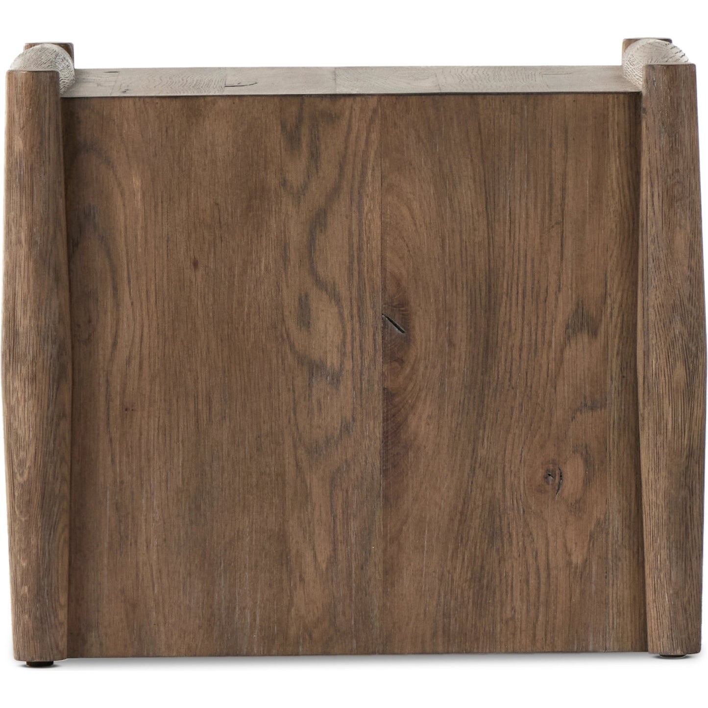 003 SI-2001380 | Additional Silo | Glenview End Table by Four Hands in weathered oak. Made from solid oak, thick oak veneer, engineered hardwood in a modern style.