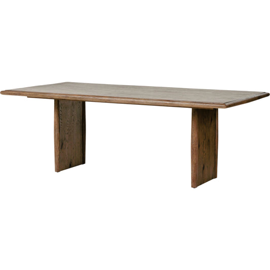 011 SI-2001379 | Primary Silo | Glenview Dining Table by Four Hands in weathered oak. Made from thick oak veneer, engineered hardwood in a modern style.