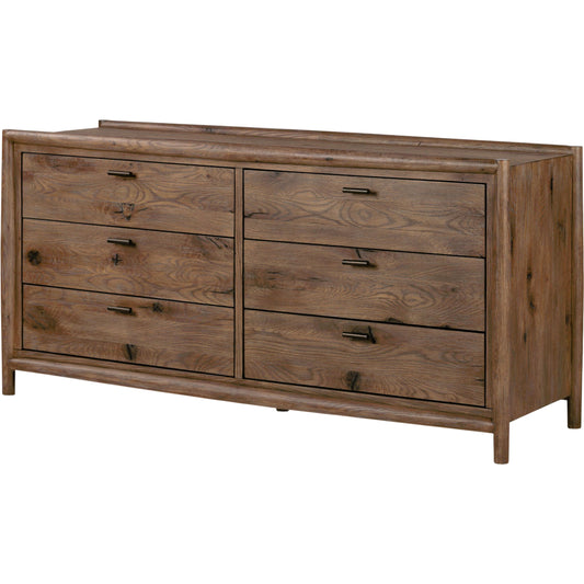 015 SI-2001370 | Primary Silo | Glenview 6 Drawer Dresser by Four Hands in weathered oak. Made from unique in a modern style.