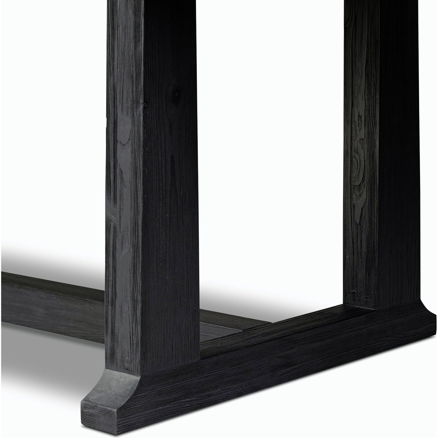 021 SI-2158373 | Closeup | Otto Extension Dining Table by Four Hands. Made from solid pine in a modern style.