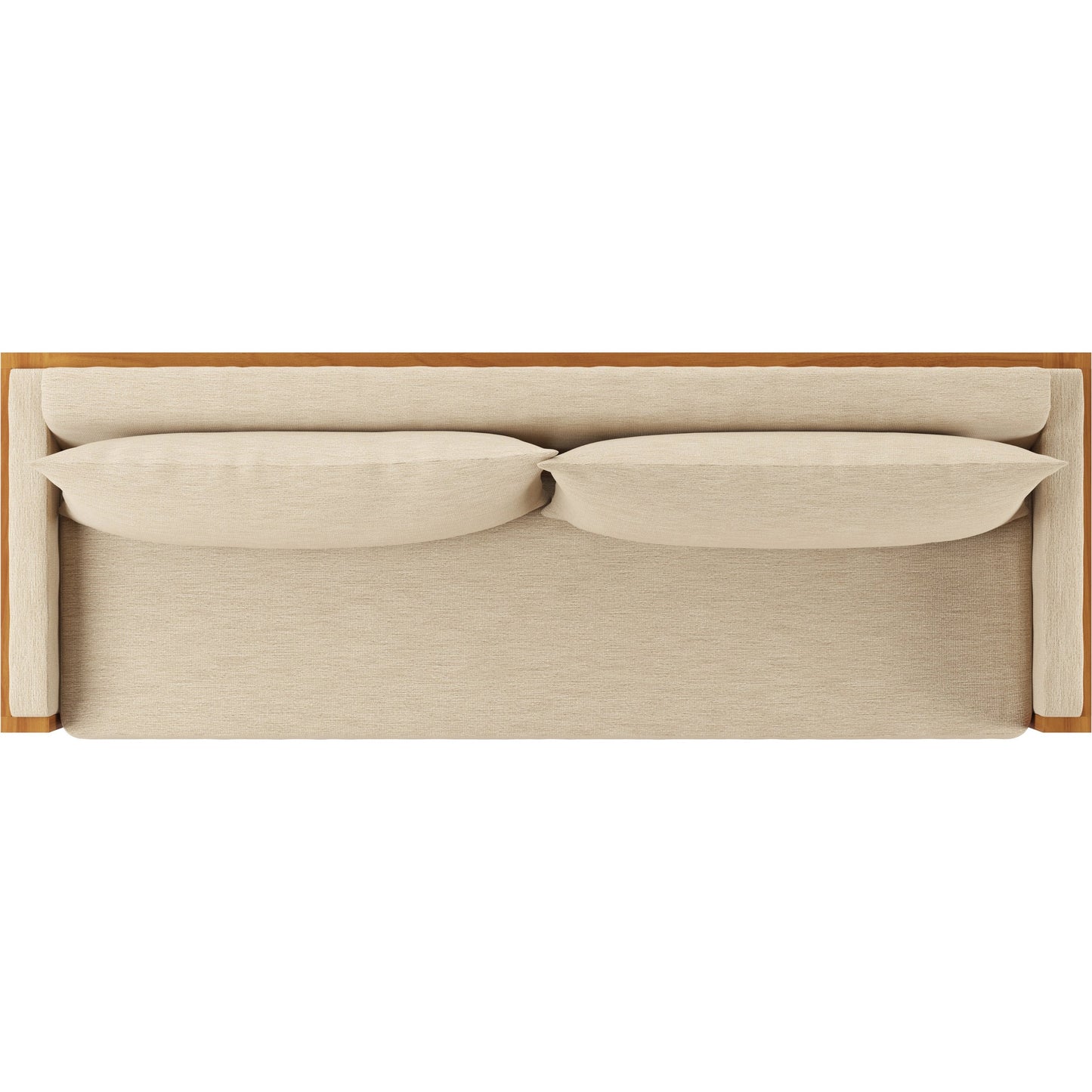 006 SI-2001096 | Additional Silo | Chapman Outdoor Sofa by Four Hands in casa cream, natural teak-fsc. Made from 100% olefin, solid fsc®-certified teak, 59% polyurethane foam, 30% polyester fiber, 11% polyester fiber batting in a modern style.