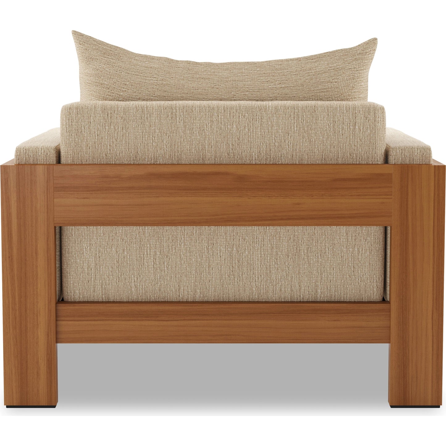 005 SI-2001091 | Additional Silo | Chapman Outdoor Chair by Four Hands in casa cream, natural teak-fsc. Made from 100% olefin, solid fsc®-certified teak, 59% polyurethane foam, 30% polyester fiber, 11% polyester fiber batting in a modern style.
