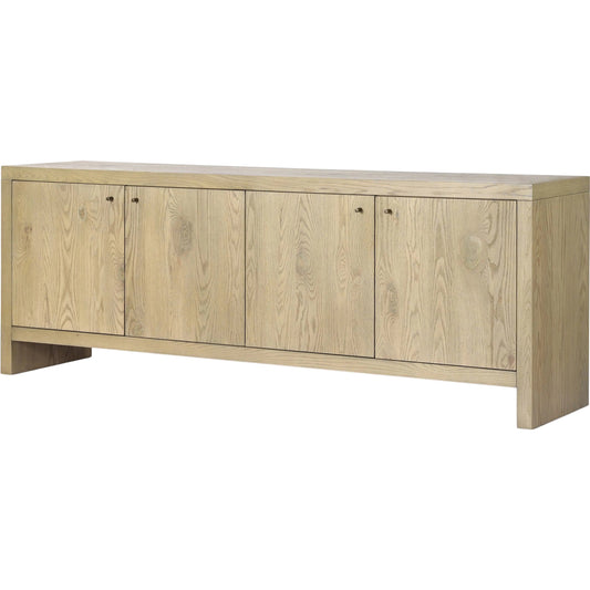 029 SI-2327613 | Primary Silo | Torrington Sideboard by Four Hands in sandy oak veneer, sandy oak resawn. Made from oak veneer, resawn oak veneer in a modern style.