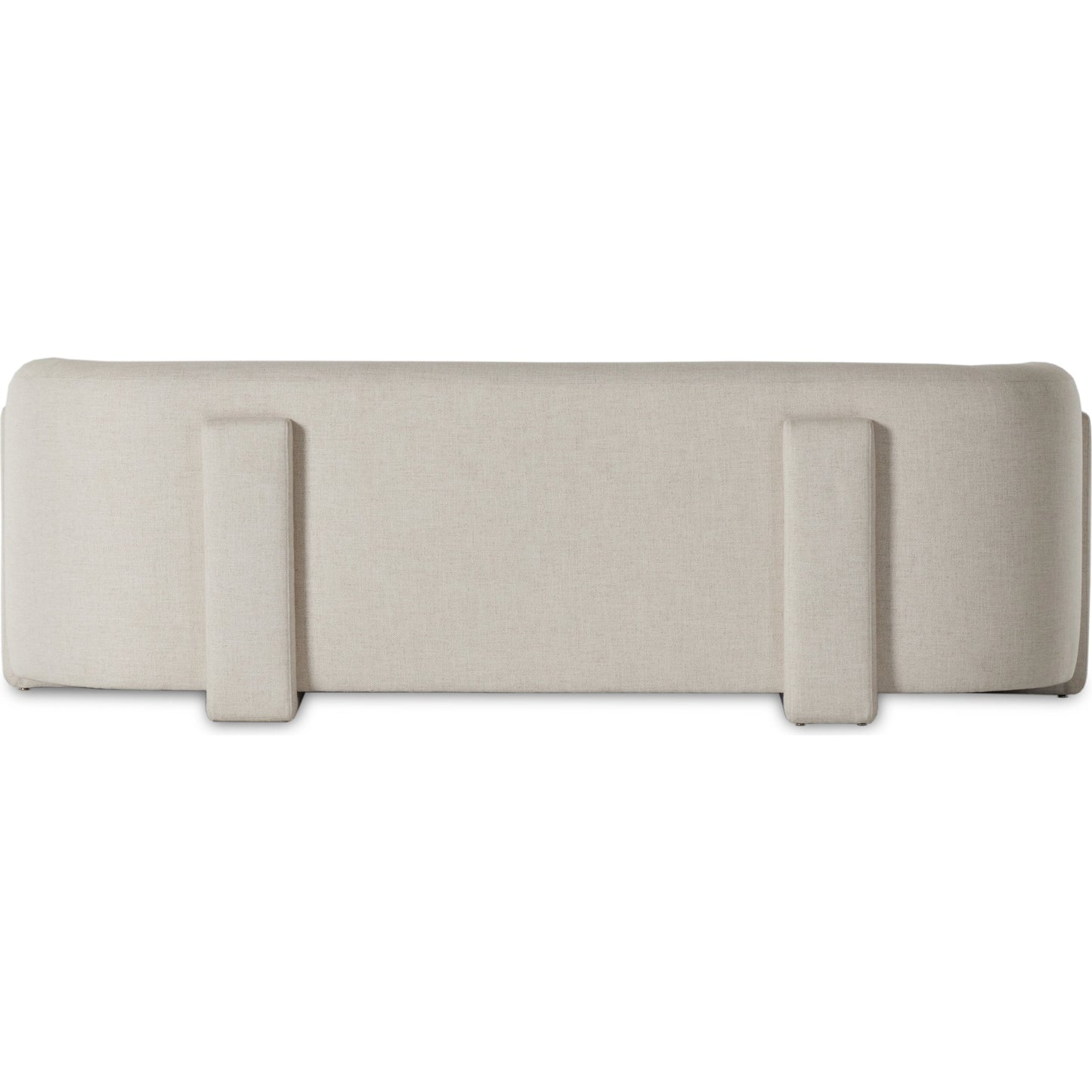 004 SI-2001448 | Additional Silo | Hartley Sofa by Four Hands in dover crescent. Made from 71% viscose (rayon), 17% polyester, 12% flax, linen, poplar plywood, 100% polyester in a modern style.