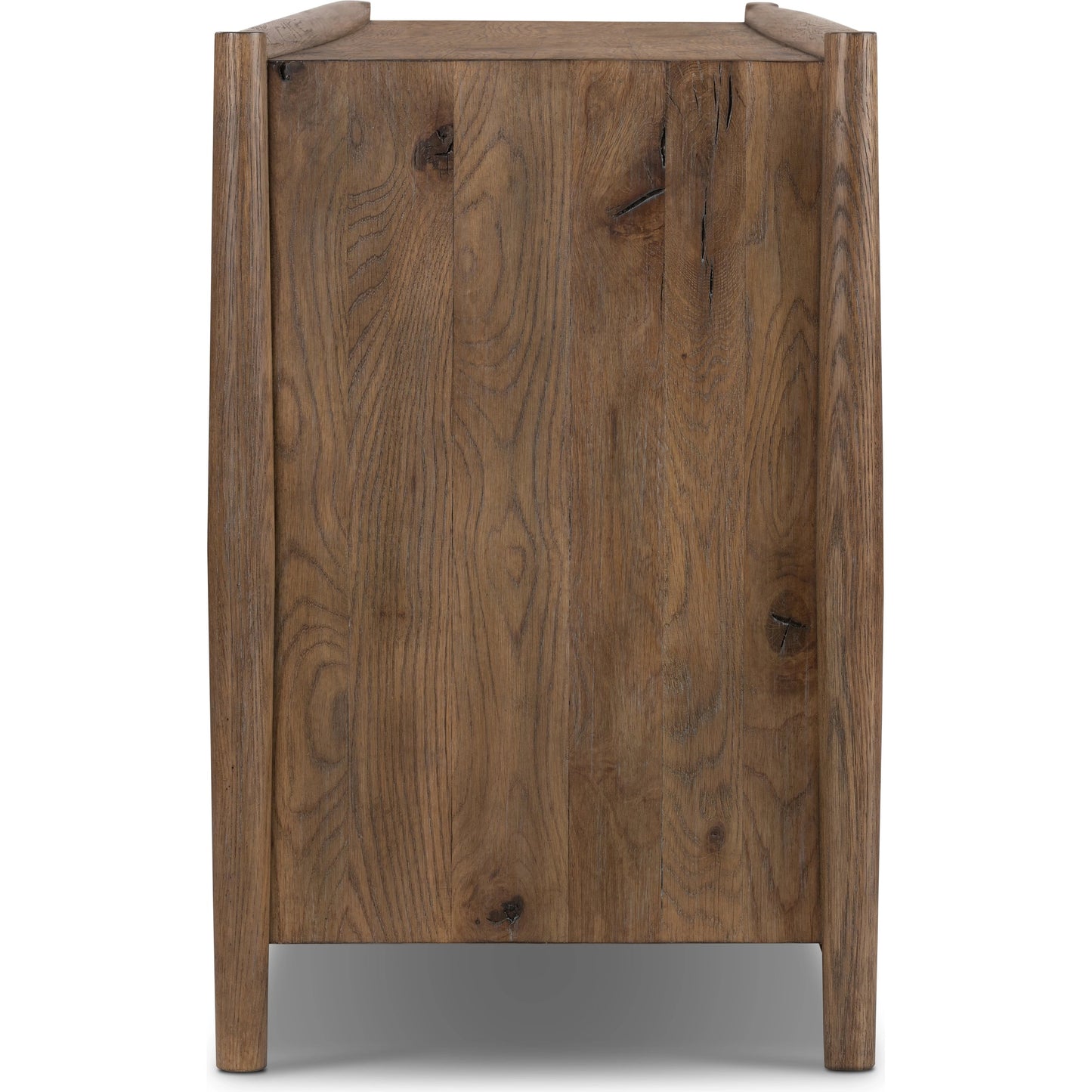 004 SI-2001371 | Additional Silo | Glenview 9 Drawer Dresser by Four Hands in weathered oak. Made from thick oak veneer, solid oak in a modern style.