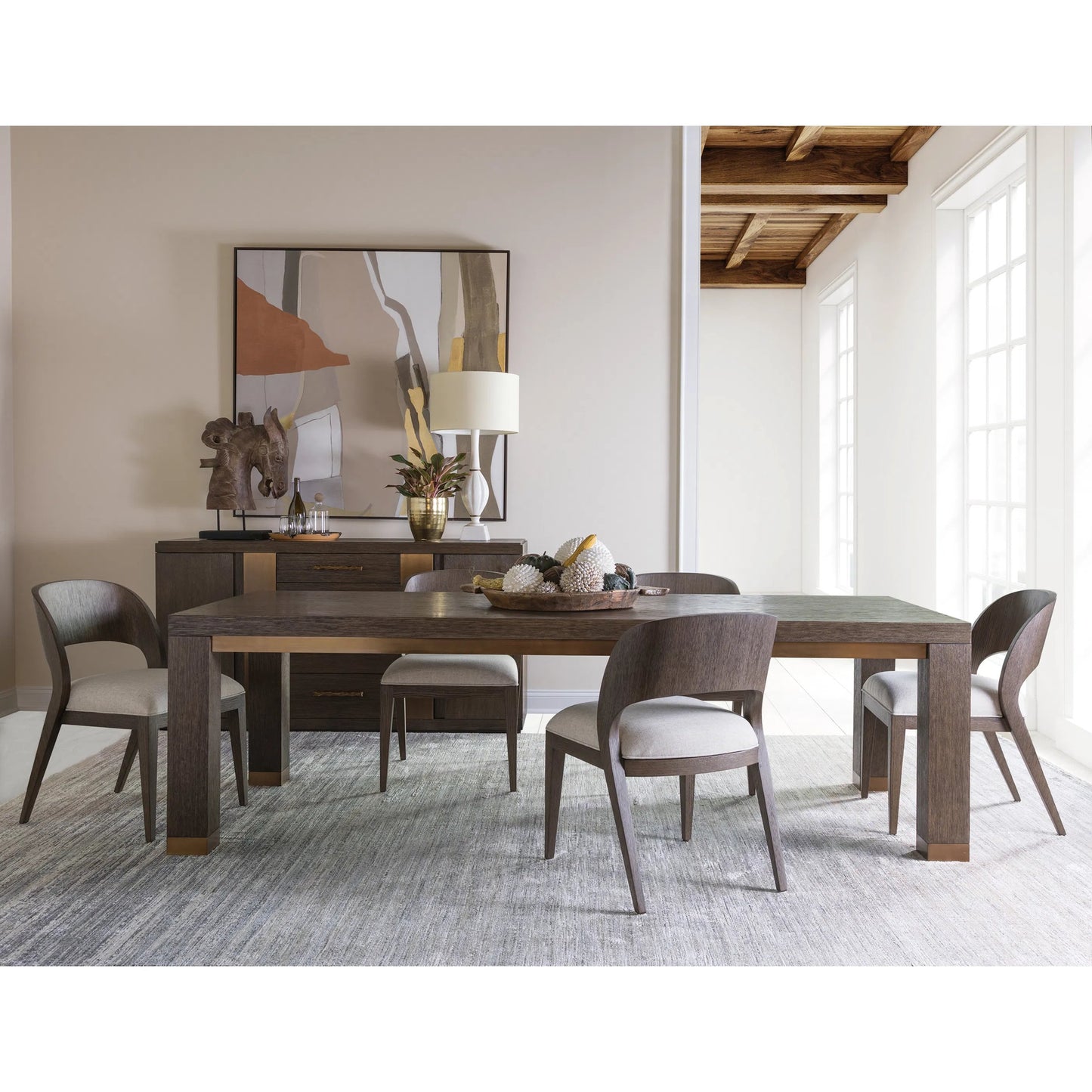 006 SI-2371169 | Lifestyle | Andare Rectangular Dining Table by Artistica Home. Made from unique in a modern style.