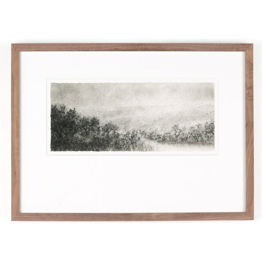 001 SI-1901296 | Primary Silo | Hill Country Study I by Aileen Fitzgerald by Four Hands. Made from rustic walnut, acrylic glazing in a transitional style.