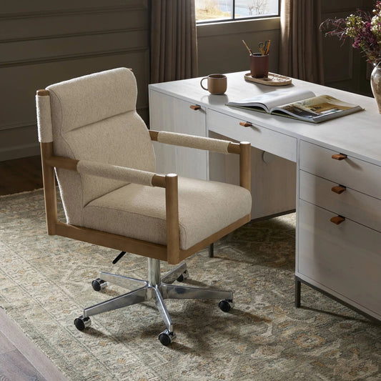Kiano Desk Chair by Four Hands. Made from unique in a modern style.
