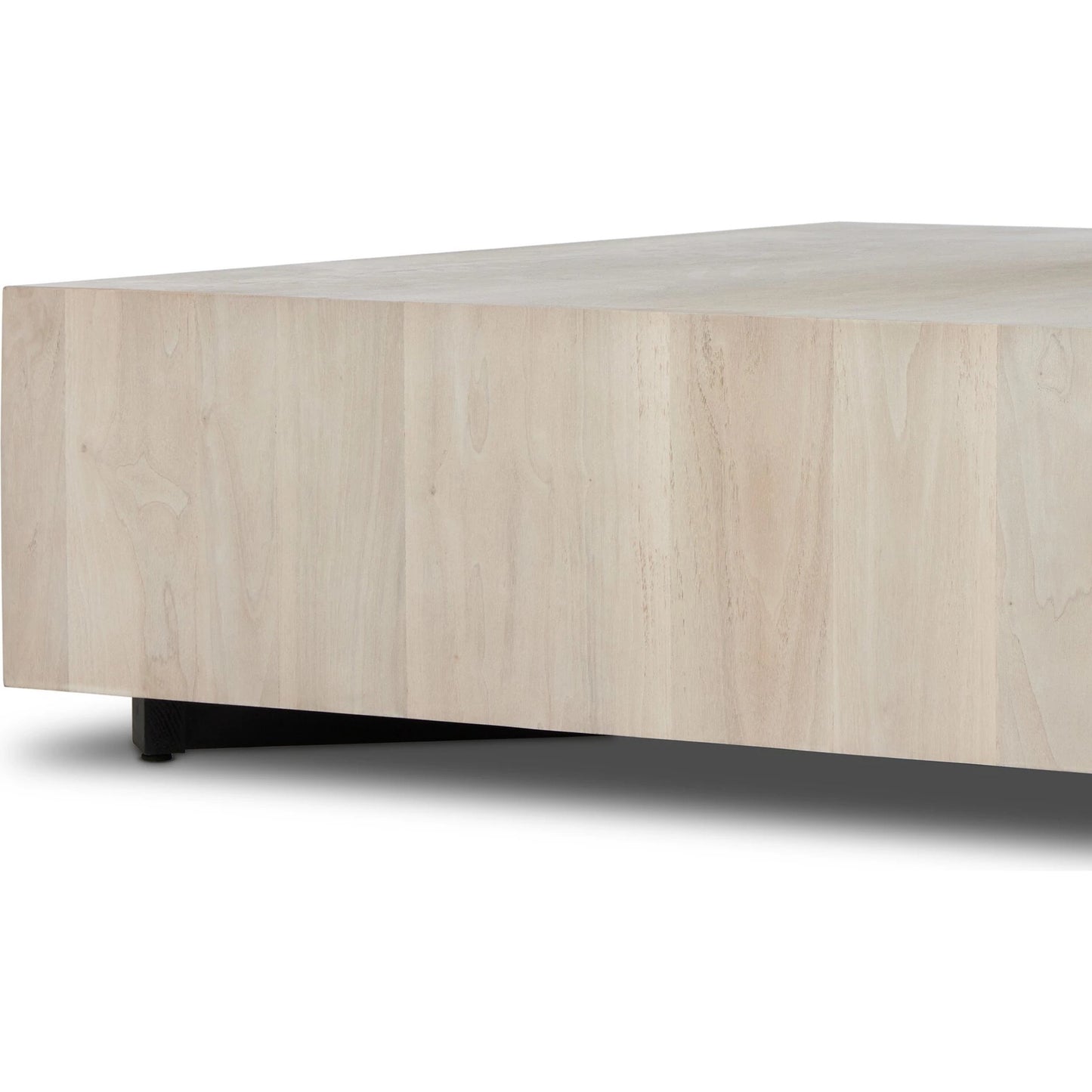 027 SI-2137386 | Closeup | Hudson Large Square Coffee Table by Four Hands. Made from unique in a modern style.