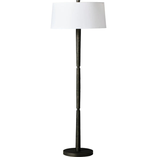 Fernando Floor Lamp by Four Hands in forged black. Made from aluminum, thermoplastic in a modern style.
