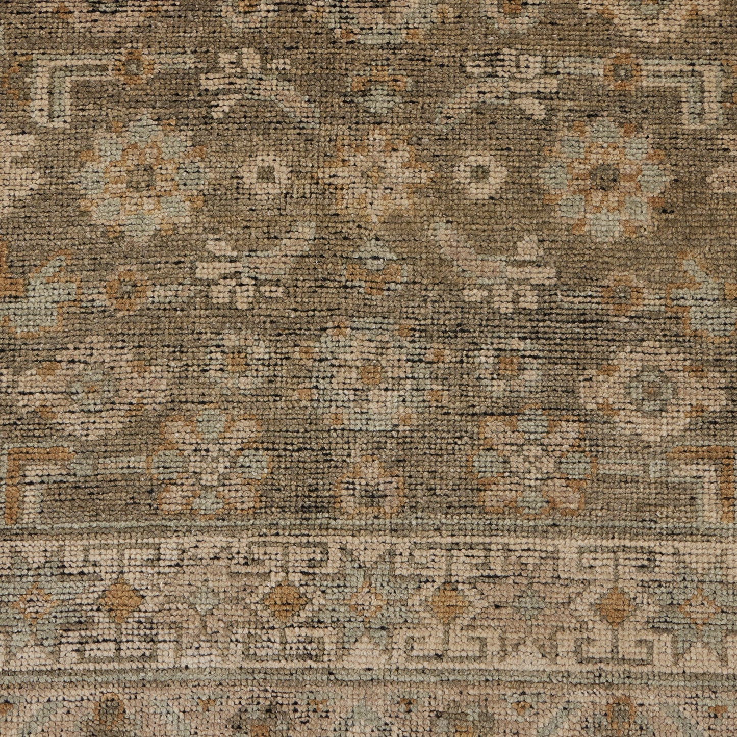 003 SI-2074401 | Closeup | Kenli Hand-Knotted Rug by Four Hands in kenli. Made from 100% wool in a unique style.