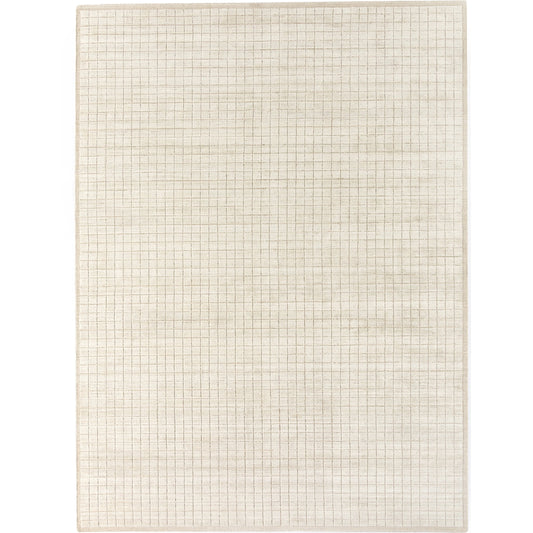 001 SI-2001470,SI-2001471,SI-2001472 | Primary Silo | Highland Rug by Four Hands in highland cream. Made from 70% viscose, 30% wool in a unique style.