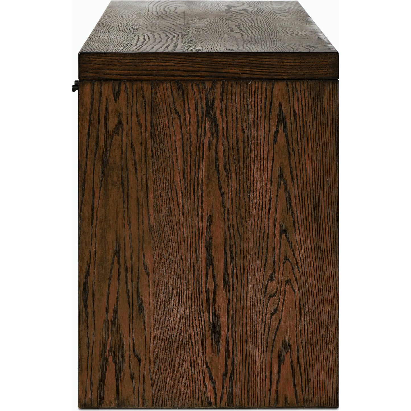 002 SI-2158555 | Additional Silo | Torrington Media Console by Four Hands in umber oak, umber oak veneer and umber oak. Made from resawn oak, oak veneer in a modern style.