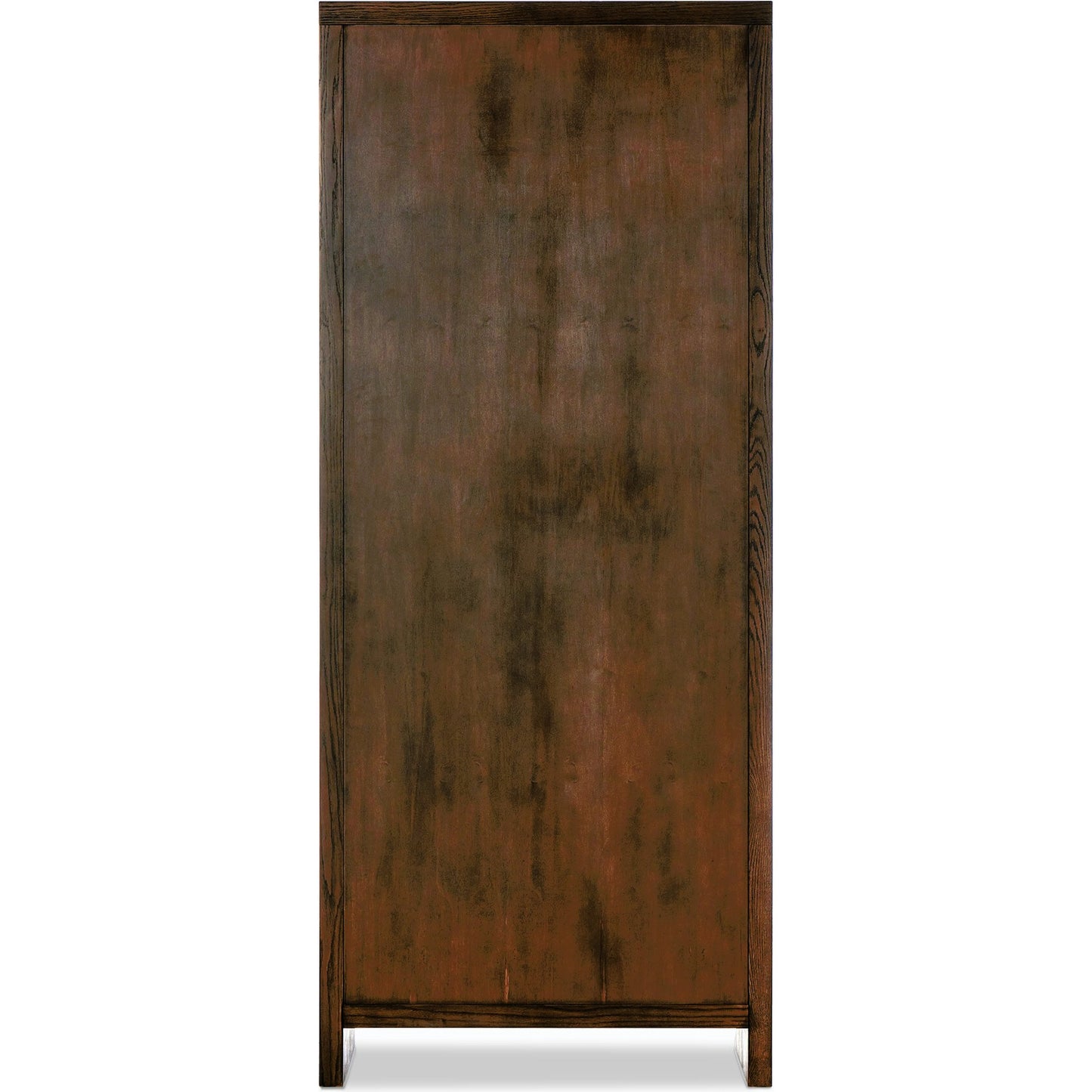 004 SI-2158551 | Additional Silo | Torrington Bookcase by Four Hands in umber oak veneer. Made from oak veneer, resawn oak in a modern style.