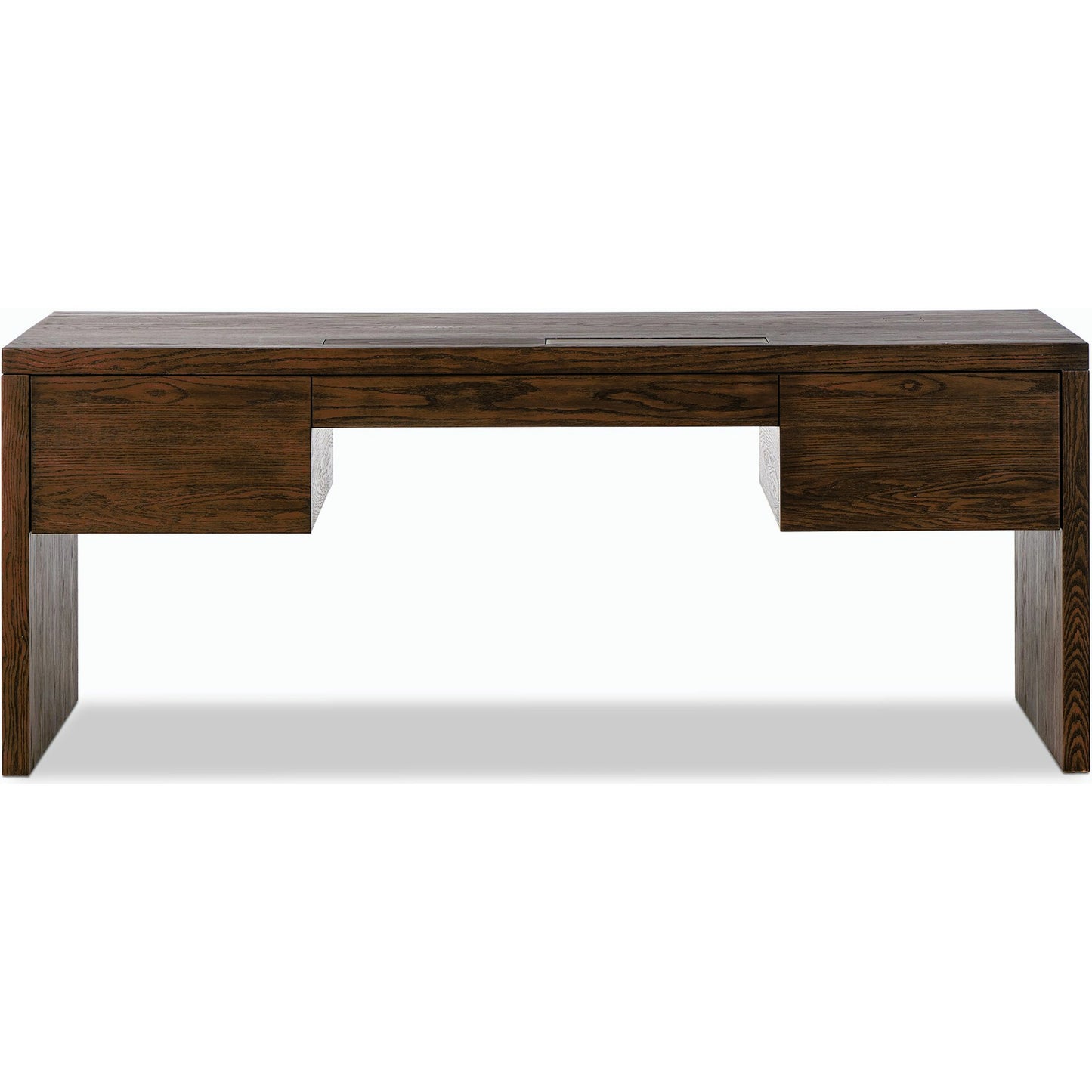 004 SI-2158553 | Additional Silo | Torrington Desk by Four Hands in umber oak. Made from resawn oak in a modern style.