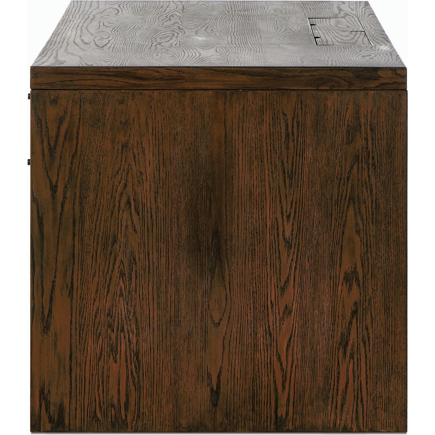 003 SI-2158553 | Additional Silo | Torrington Desk by Four Hands in umber oak. Made from resawn oak in a modern style.