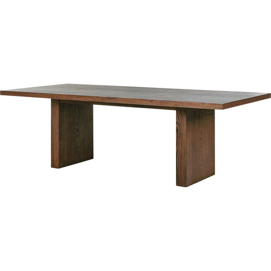 001 SI-2158554 | Primary Silo | Torrington Dining Table by Four Hands in umber oak, umber oak veneer and umber oak. Made from resawn oak, oak veneer, engineered hardwood in a modern style.