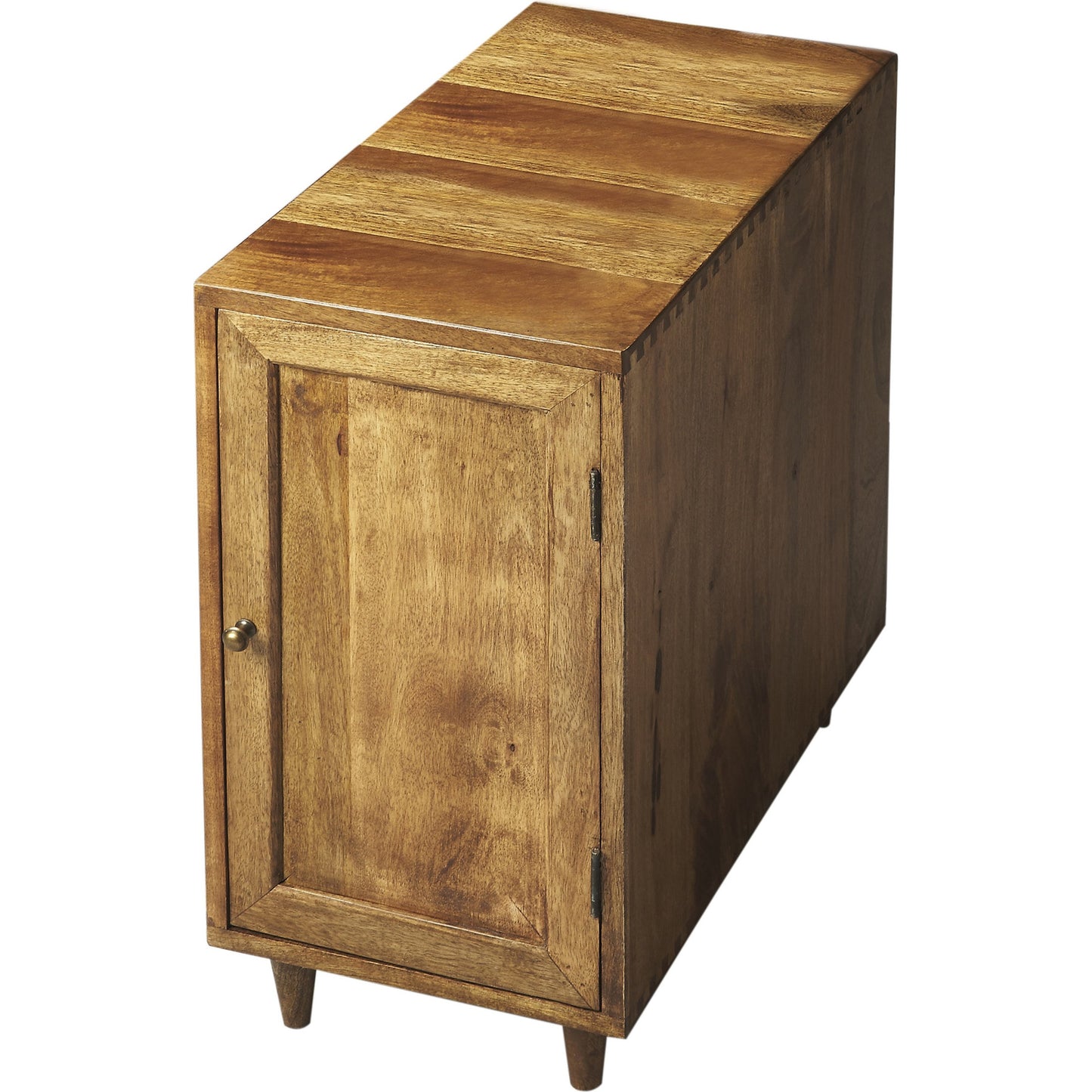 001 O-BUTLER-2382260 | Additional Silo | Conrad Modern Chairside Chest by Butler Specialty Company in light brown and modern expressions. Made from mango wood solids in a modern style.