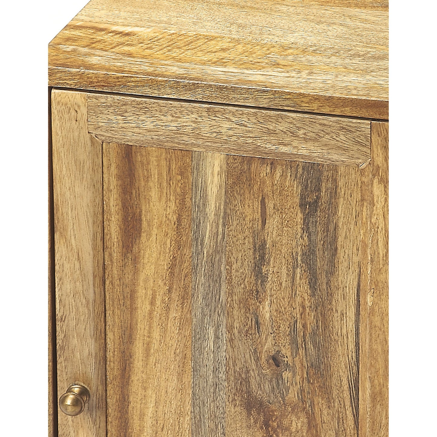 003 O-BUTLER-2382260 | Additional Silo | Conrad Modern Chairside Chest by Butler Specialty Company in light brown and modern expressions. Made from mango wood solids in a modern style.
