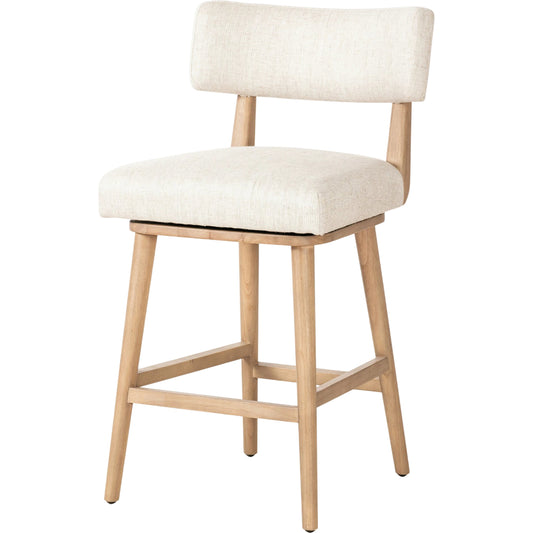 Cardell Swivel Counter Stool by Four Hands. Made from unique in a modern style.
