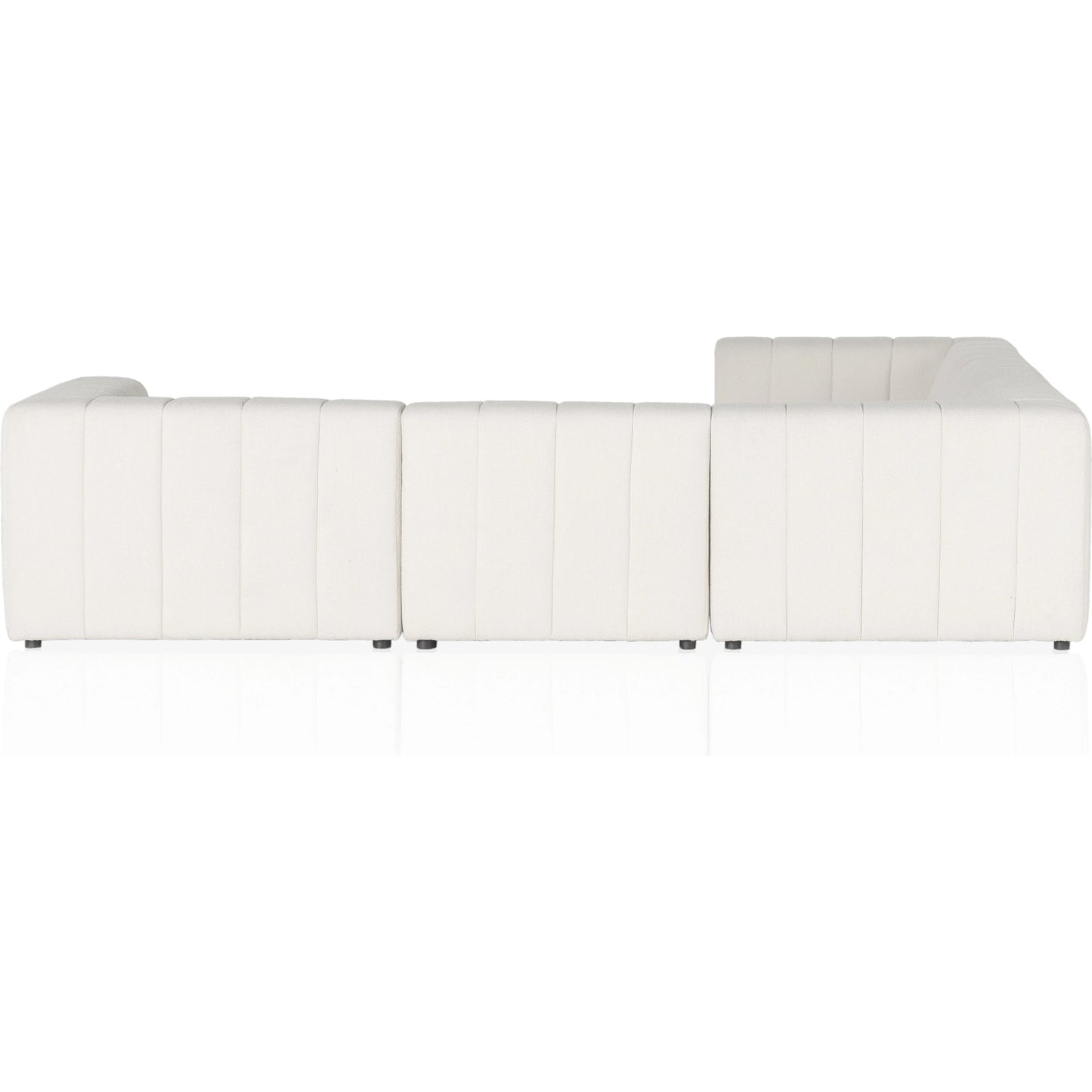 025 SI-1980490 | Additional Silo | Langham Channeled 5-Piece Sectional by Four Hands. Made from unique in a modern style.