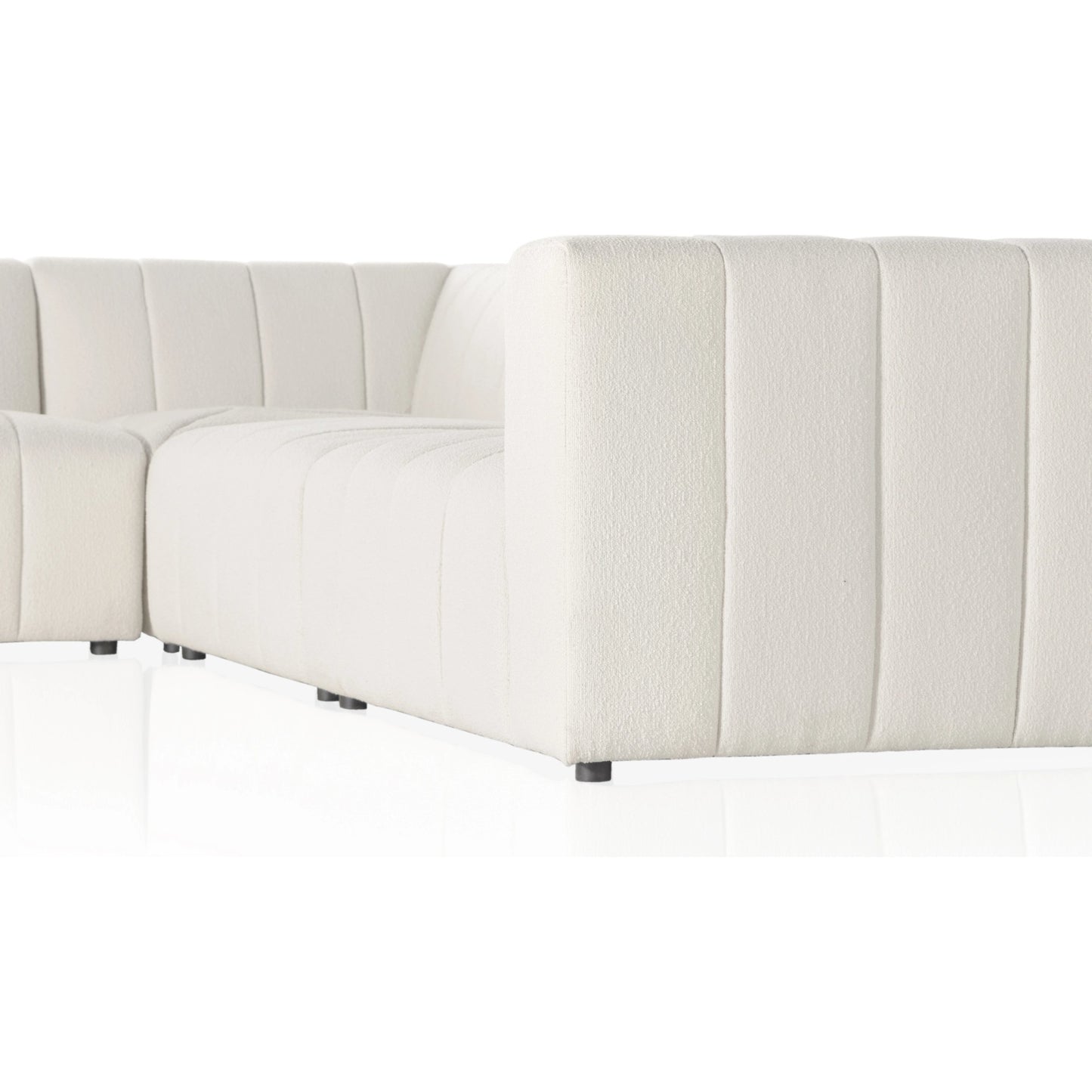 022 SI-1980490 | Additional Silo | Langham Channeled 5-Piece Sectional by Four Hands. Made from unique in a modern style.