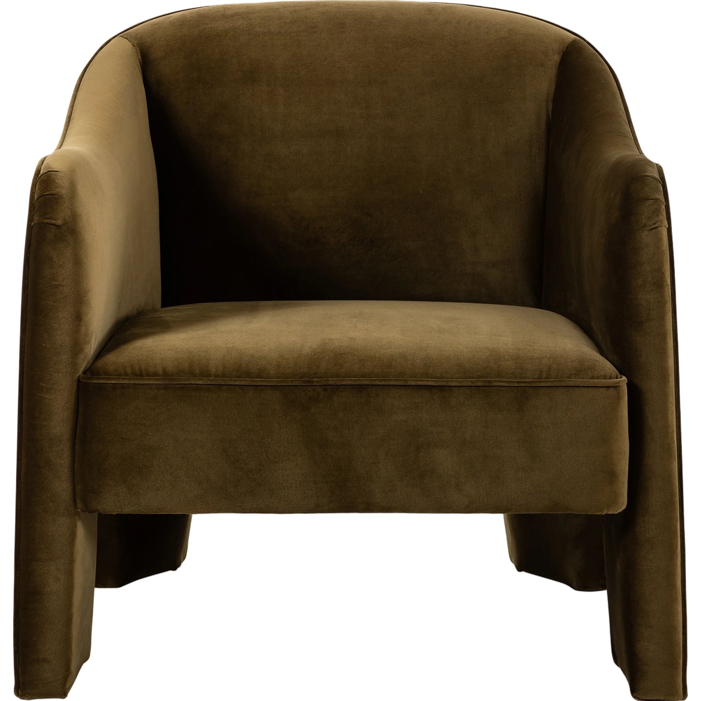 002 SI-2074755 | Additional Silo | Sully Chair by Four Hands in surrey moss. Made from 76.8% cotton, 23.2% polyester, poplar plywood, 100% polyester in a modern style.