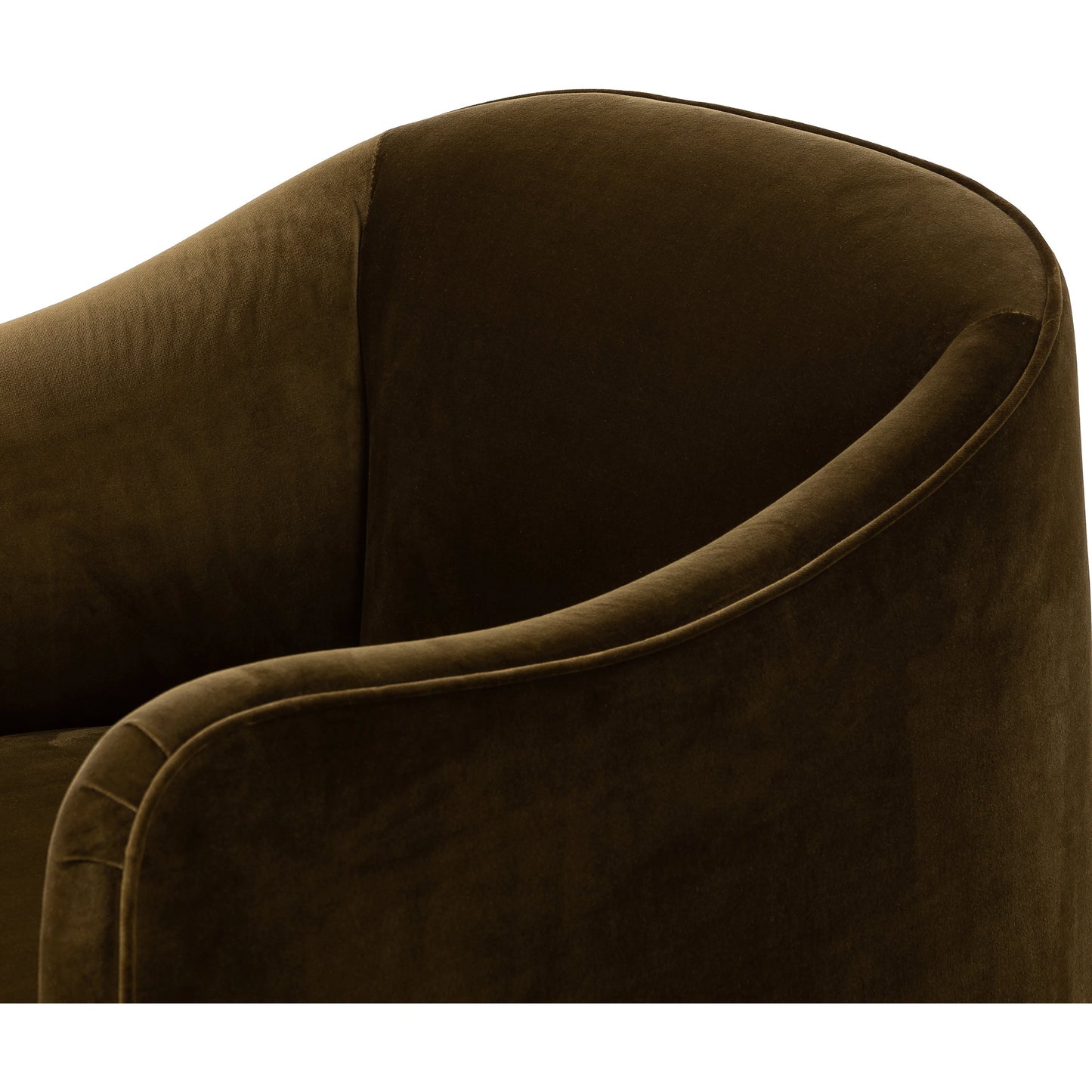 006 SI-2074755 | Additional Silo | Sully Chair by Four Hands in surrey moss. Made from 76.8% cotton, 23.2% polyester, poplar plywood, 100% polyester in a modern style.