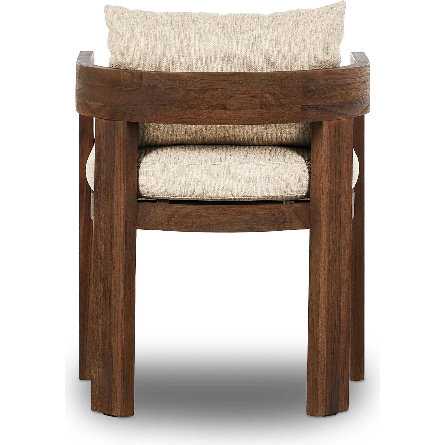 009 SI-2257095 | Additional Silo | Jackson Outdoor Dining Chair by Four Hands. Made from 100% olefin, solid fsc®-certified teak, 90% polyester fiber, 10% polyester fiber batting in a modern style.