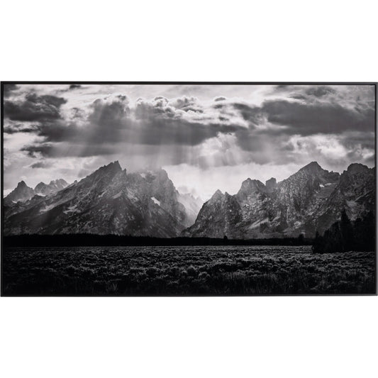 001 SI-1977345 | Primary Silo | Grand Teton Range by Getty Images by Four Hands. Made from gloss white chromaluxe in a modern style.
